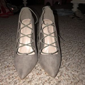 Front Lace Heel